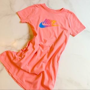 Nike Girls T-Shirt Dress with Pockets